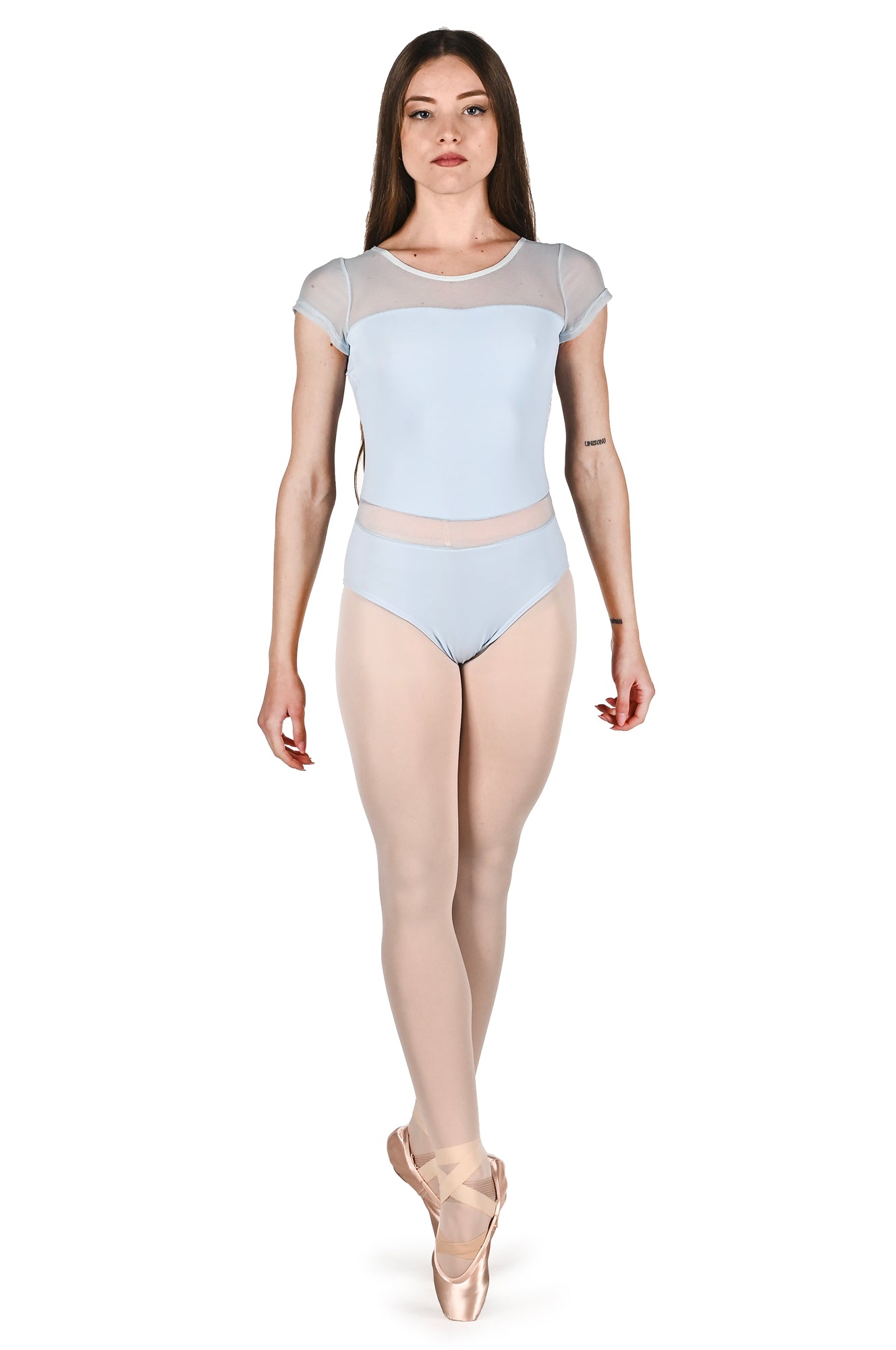 Leotard danza Celeste B6798