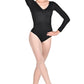 Leotard with long sleeves LUANA B452