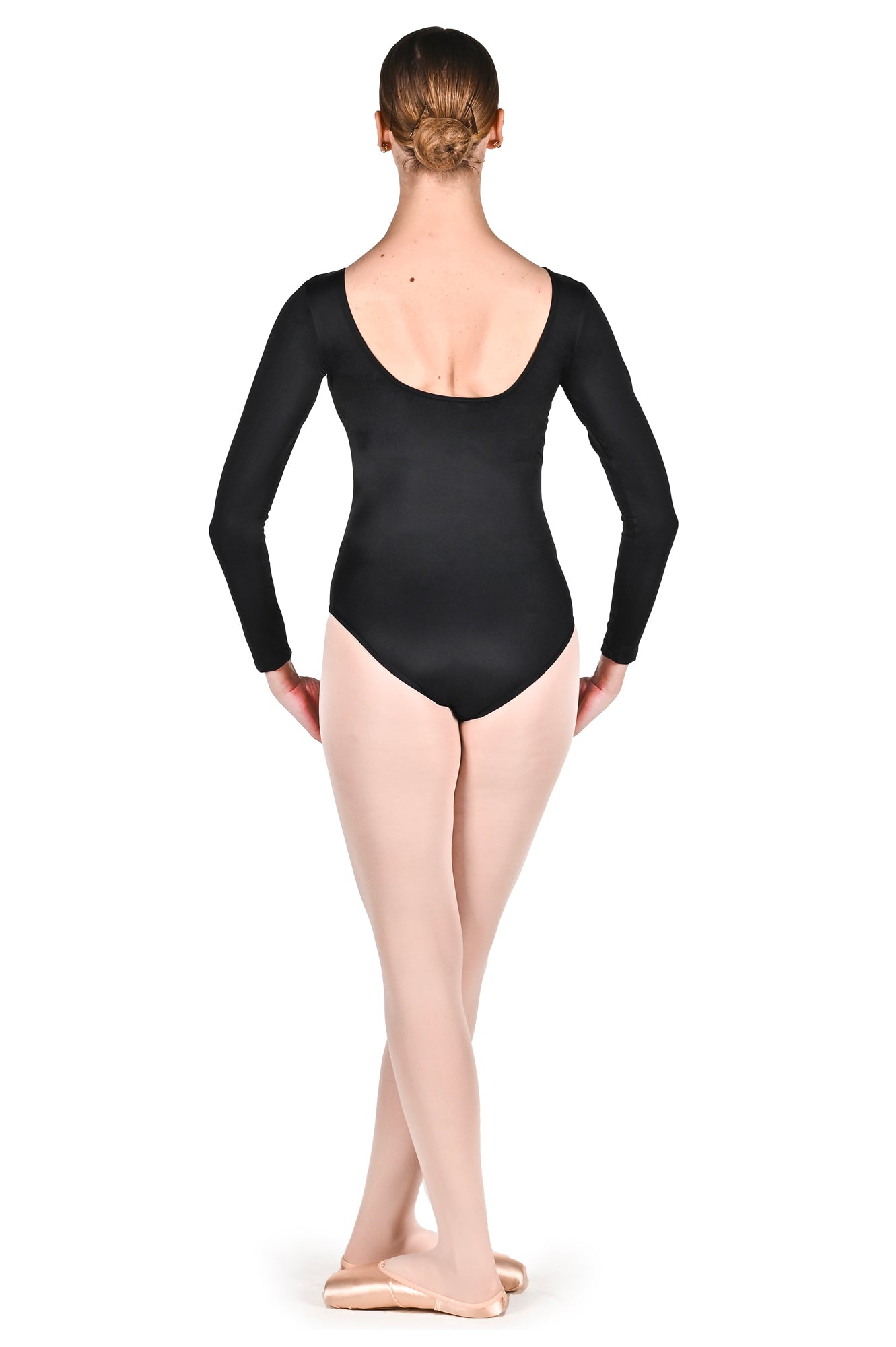 Leotard with long sleeves LUANA B452