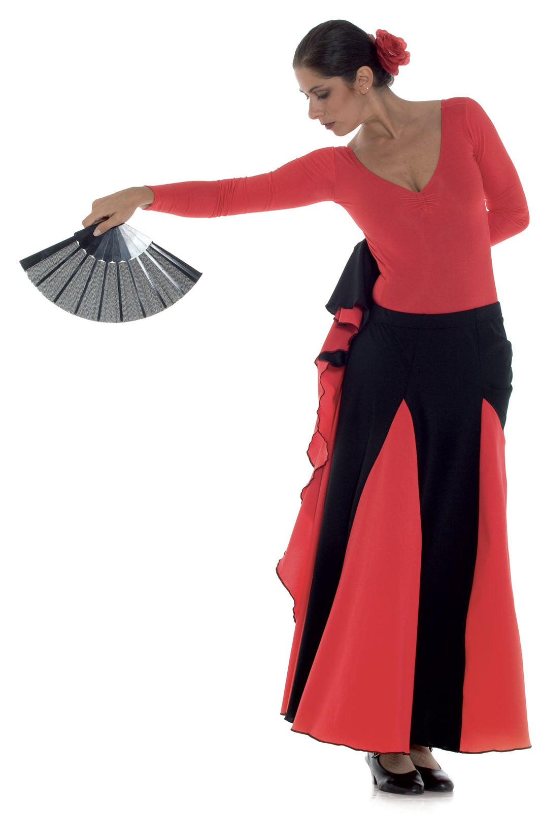STRAIGHT LEG RELAXED TROUSER FLAMENCO FOLKLORE