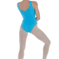 Elegante Body Danza in Lycra modello incrociato con corpino sagomato-STUDIODANZA