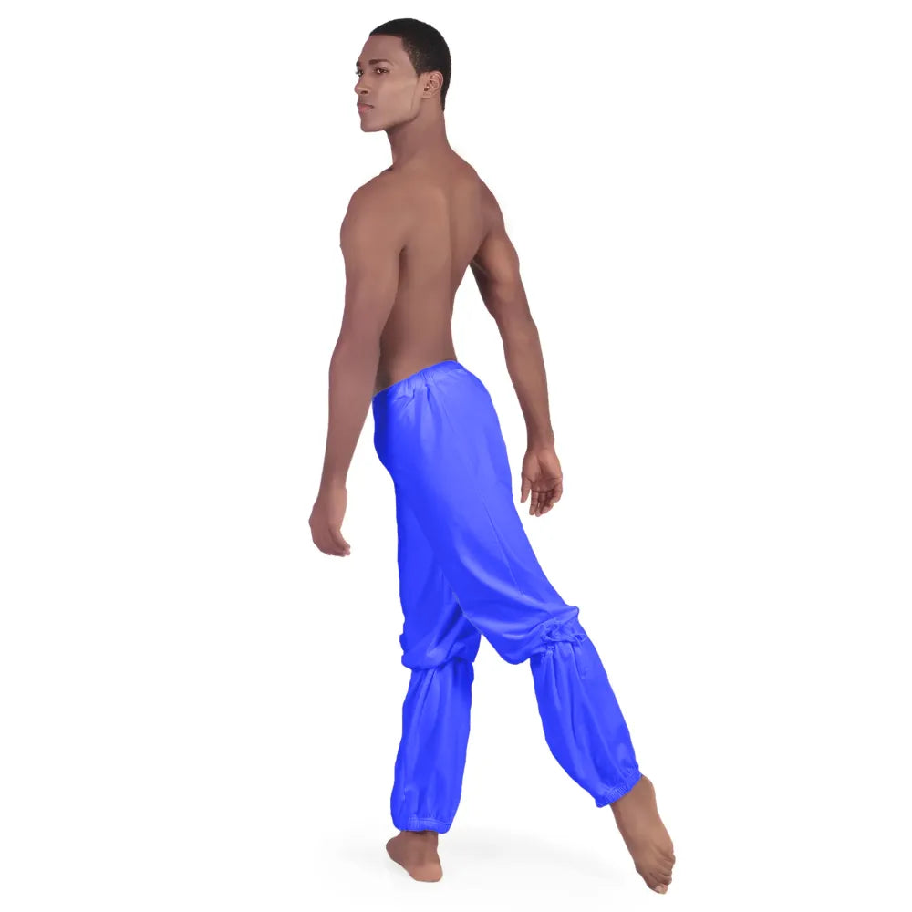 Men's dance pants with drawstring M918