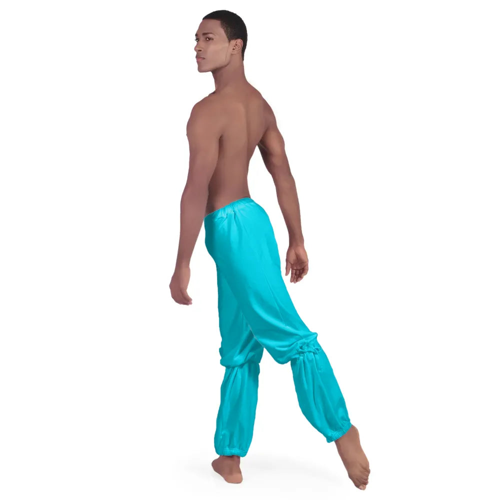 Men's dance pants with drawstring M918